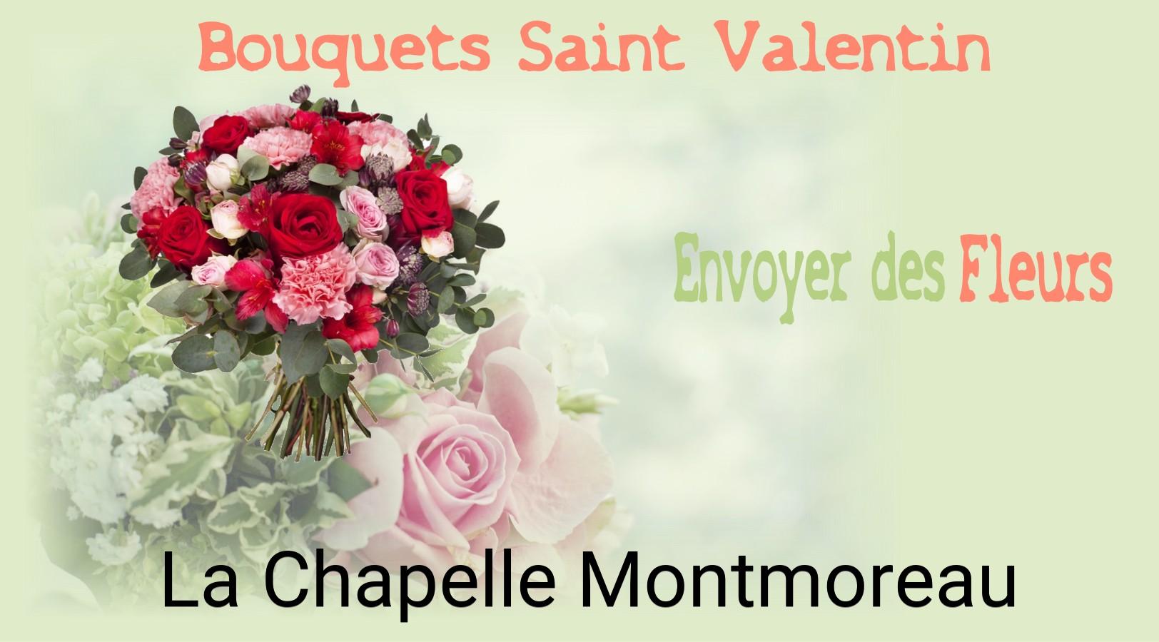 Roses de Saint-Valentin livrées à La Chapelle-Montmoreau
